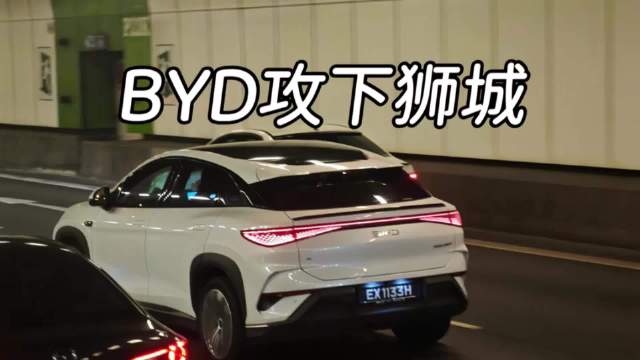 大侄子又要难受了 新加坡虽然不大但BYD成为销冠