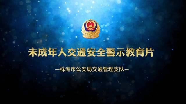 未成年人交通安全警示教育片