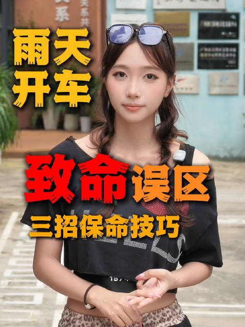别滑走 雨天开车保命绝招，学到就是赚到