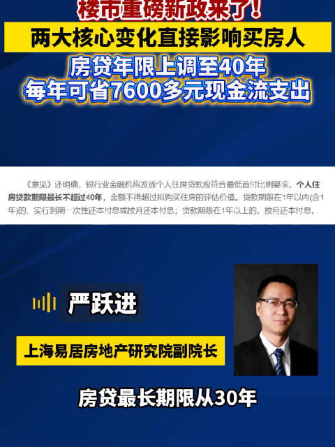 100万房贷月供可减少635元房贷40年月供减少总利息增加