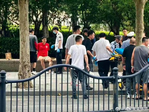 海港国脚遭遇车祸已缝针！博主：怎么那么巧？我带着遗书去看球