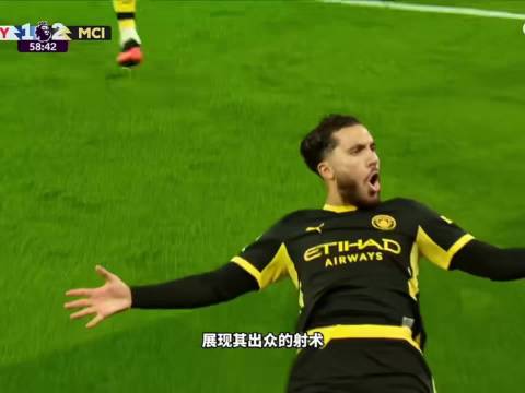 曼城4比1大胜水晶宫，谢尔基哈兰德双响，福登两助攻