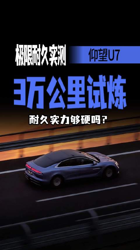 刷新耐久纪录！仰望U7驾驶者大会推调校大师，能否自定义驾控？
