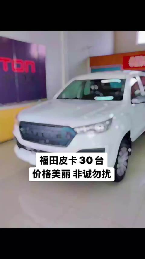 福田皮卡与您一起分享不一样的风景