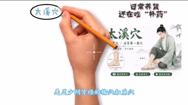 人体温补肾阳的穴位“太溪穴”，身上这个穴位别小看！