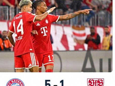 德甲揭幕战就轰出5-1！拜仁告诉全联盟：你们都是来争第二的？