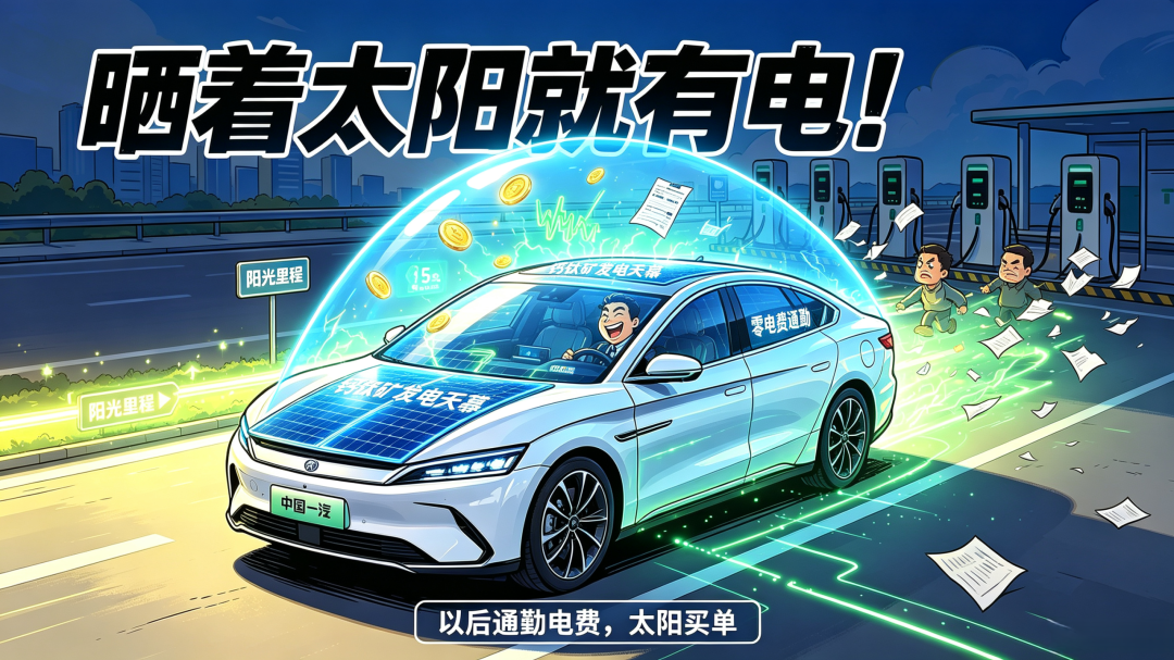 国内首次！一汽造出“能发电的车顶玻璃”