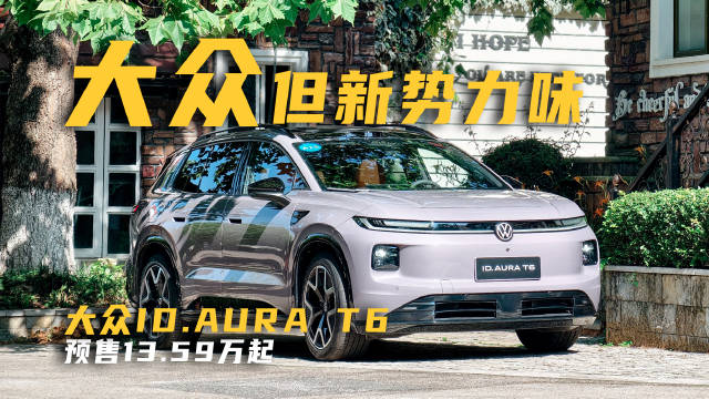 一汽大众T6动态首发，采用中国供应链智能化三电