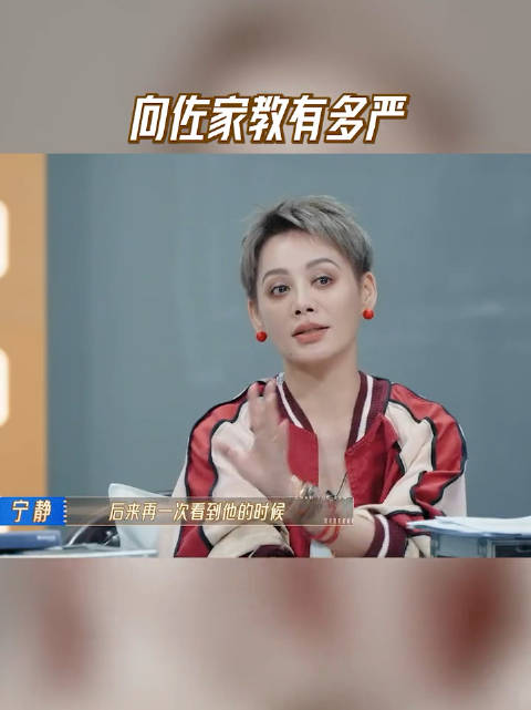 宁静曝向佐家教严，晚十点出门被骂未叛逆