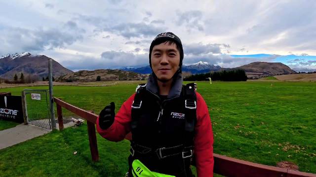 60秒自由落体，NZONE皇后镇跳伞体验天空飞翔