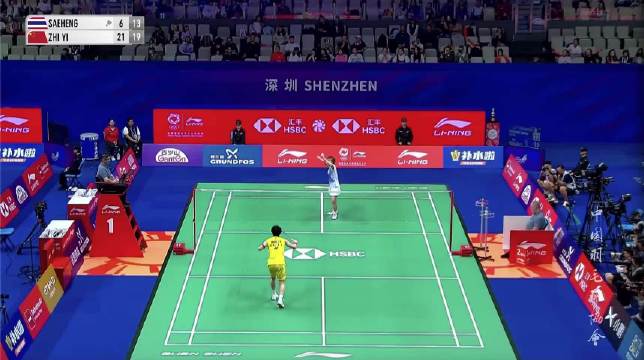 王祉怡 21-6、21-14 托鲁格 下轮：王祉怡 vs 蕾莎娜