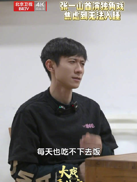 张一山说一人饰演15角全是难点