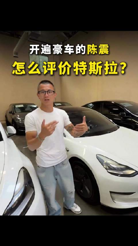 开遍豪车的陈震，怎么评价特斯拉？