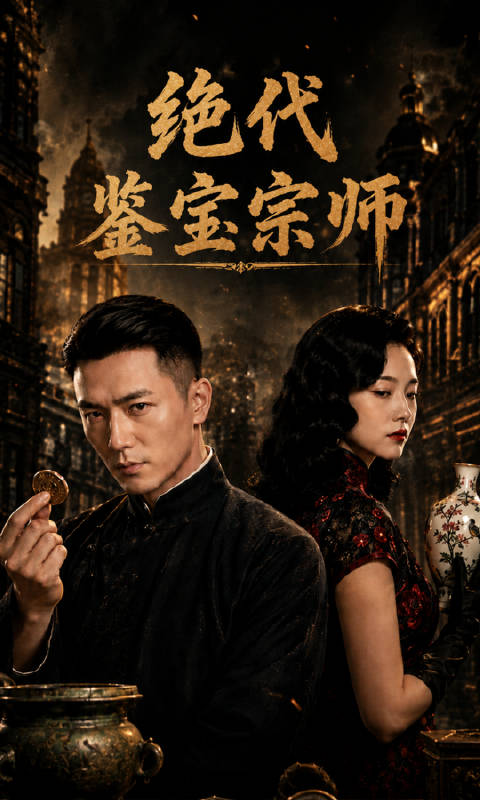 短剧·绝代鉴宝宗师-第54集-1927年上海滩，鉴宝大师遭汉奸徒弟吴鸿与日寇灭门。关门弟子陈飞羽奉师命装瞎，藏身聚珍斋老