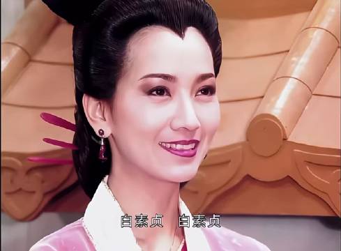 赵雅芝蓝色礼服盘头造型引网友恍惚