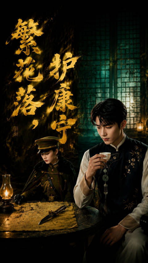 短剧·繁花落，护康宁-第40集-许兰舟苦等四年，终于盼到留洋妻子霍司音归国。等来。的却是离婚二字，以及她身边攀附权贵的韩