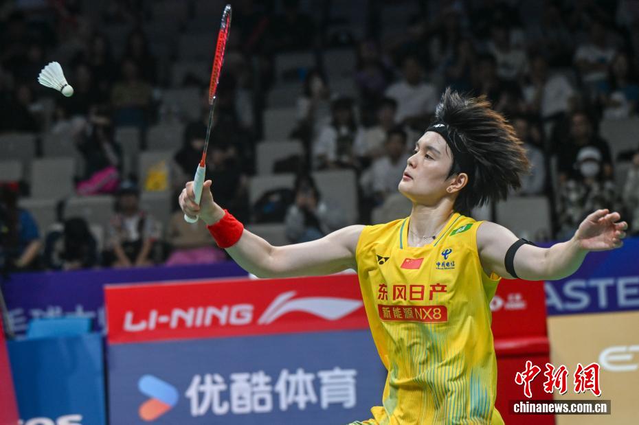 2026中国羽毛球大师赛：中国女单选手王祉怡晋级1/4决赛