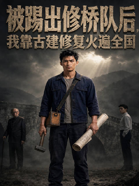 短剧·被踢出修桥队后，我靠古建修复火遍世界-第29集-民间匠人陆青山自幼跟着爷爷学习古法古建修复，精通古桥、木构、石雕传