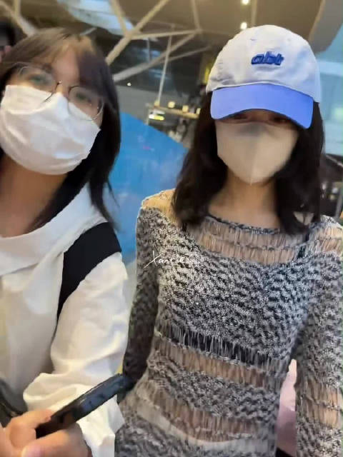 赵今麦录完hi6赶回横店拍戏