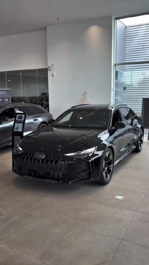 有了rs6同款宽体的a6allroad，形态上有了明显气势…