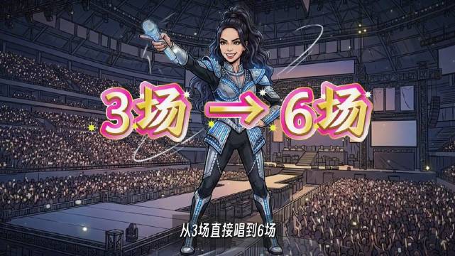 蔡依林明年大巨蛋被曝可能连开6场：上一轮3场票房5.6亿