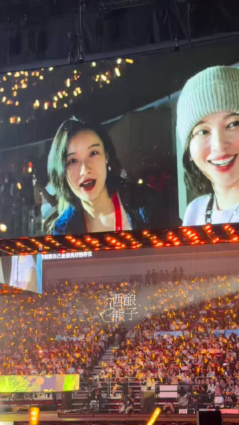 啊啊啊啊啊倪妮辛芷蕾来看李宇春北京演唱会啦！