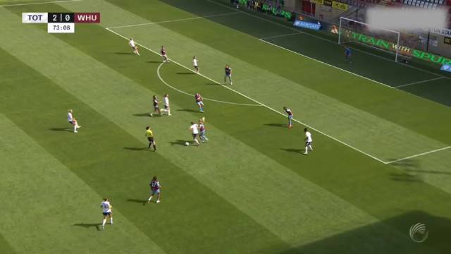 74 ⚽ Kirsty Hanson ️ Matilda Vinberg