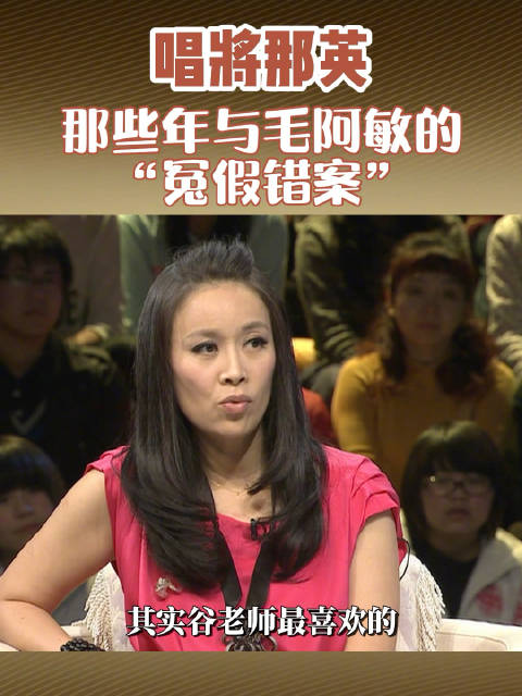 那英毛阿敏之间的趣事