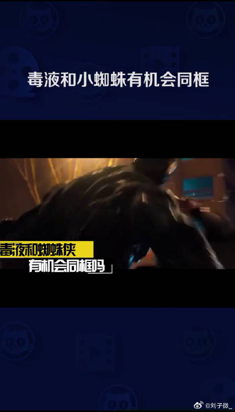 毒液 同框，但却害怕被汤老湿揍？微博VC计划