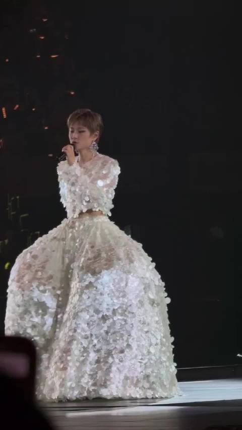 李宇春礼服含八千亮片，手工耗时250小时