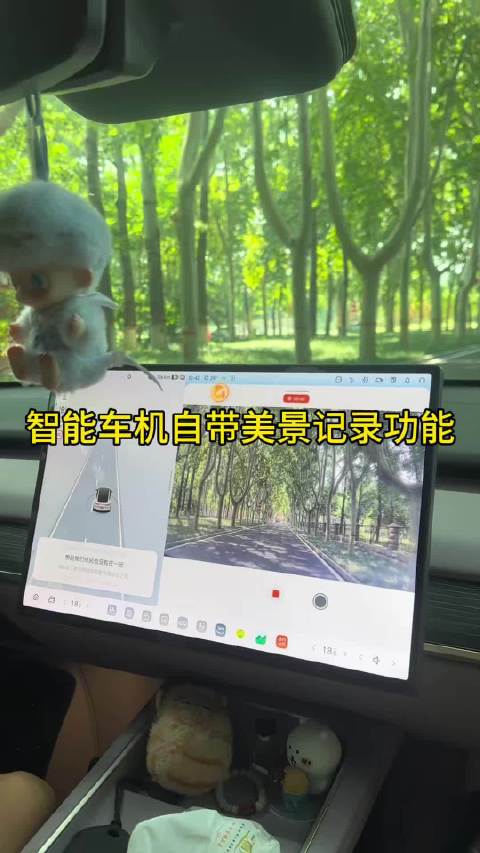 乐道车机自带的美景记录功能 开车时不放过每一段路程的美景