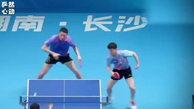 这是全锦赛最让马龙破防的一球，：打我的时候可不这样