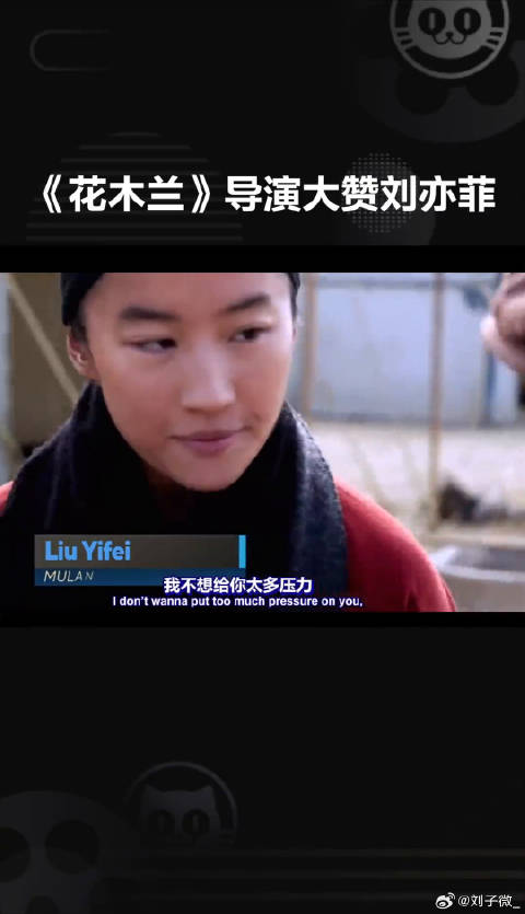 刘亦菲 演技，在线感慨“刘亦菲值得等待”微博VC计划