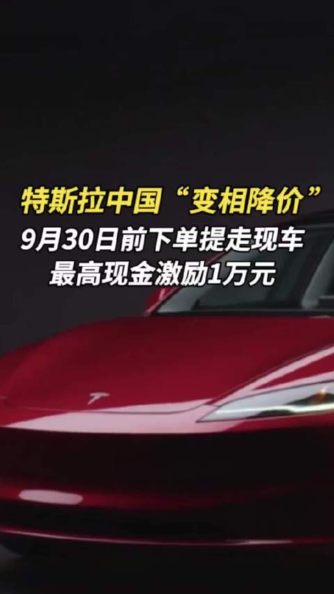 特斯拉降价