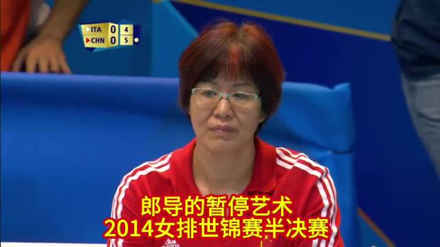 郎导的暂停艺术⃣—-2014世锦赛半决赛中意