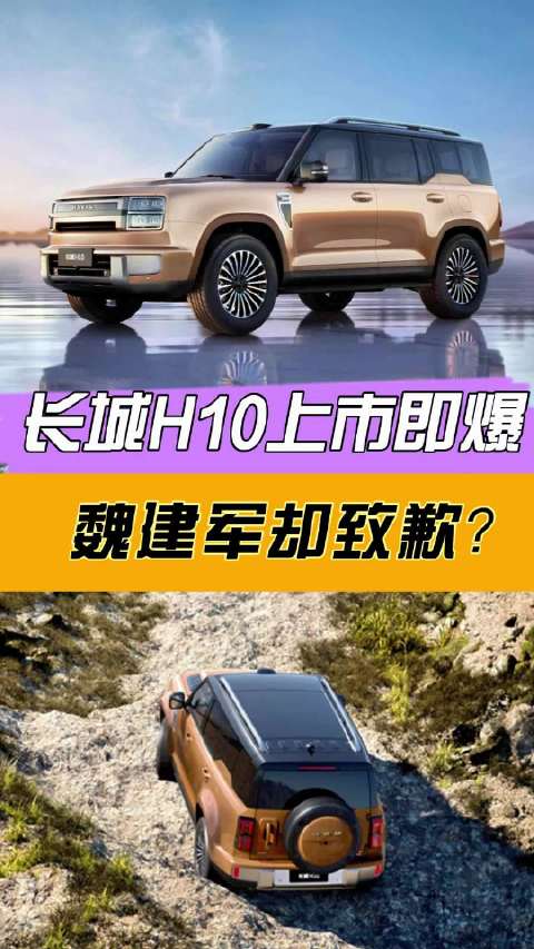 长城H10上市即爆，魏建军却致歉