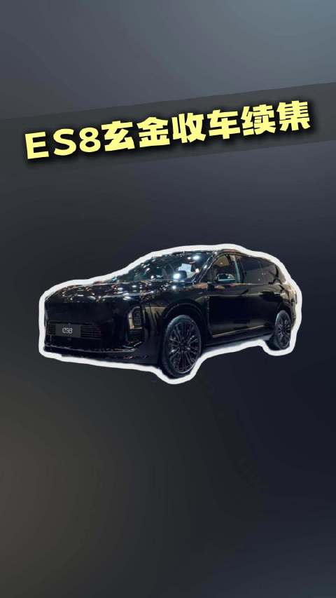 这台车也算是完美化了个句号，回去交付给下一任车主！蔚来ES8北瀚行