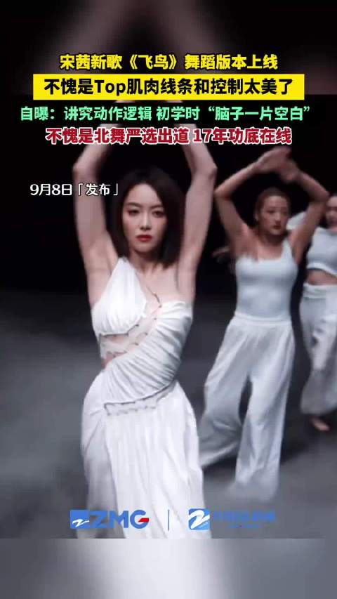 宋茜新歌飞鸟舞蹈版上线