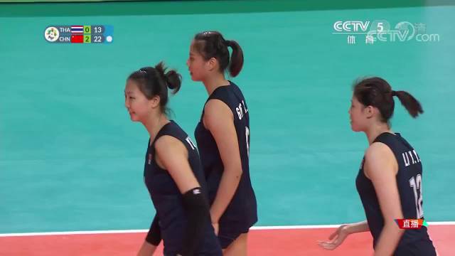 首局一度落后，但中国女排从不让人失望！…