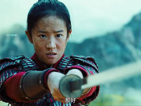 她扮演的花木兰缺少了女子的英气