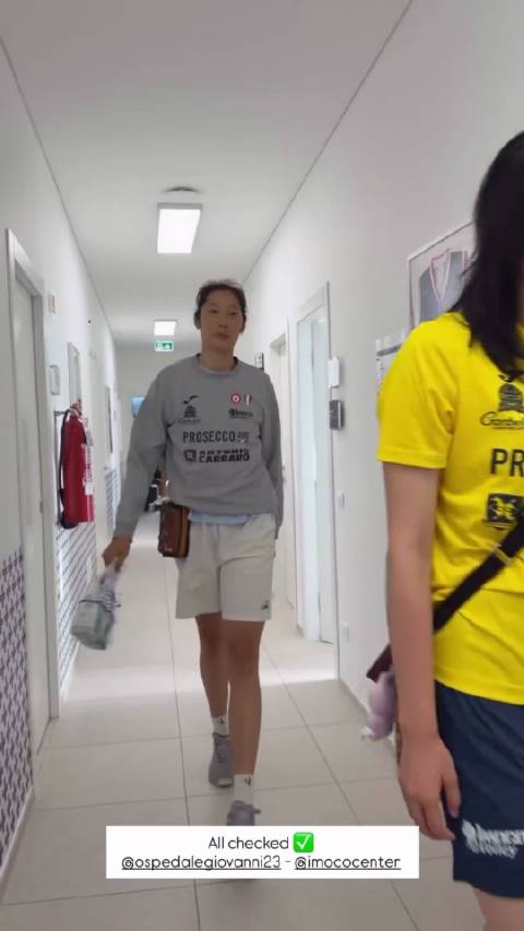 Starting the day with medical check 以体检开启新的一天 视频1：得瑟的朱