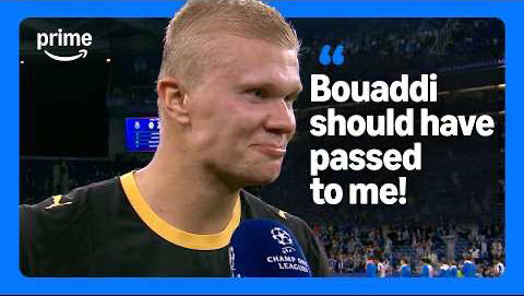 Haaland wanted MORE vs Porto  | full post-match interview …