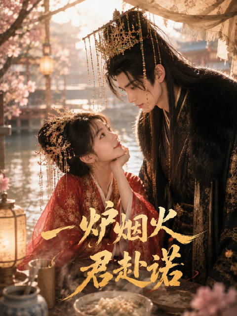 短剧·一炉烟火君赴诺-第13集-平民少女徐元元在雪夜救下落难的大昭皇后，结下隐秘善因。数月后，元元在江边卖馄饨时，邂逅了