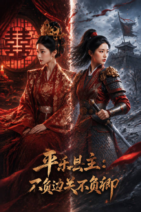 短剧·平乐县主：不负边关不负卿-第23集-新婚夜，世子抛下她匆匆离去。沈玉韶没哭，凤冠未摘，直接跪到宫门前：求陛下