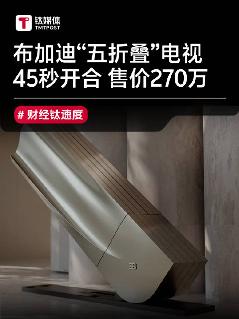 走红：45秒开合 售价270万