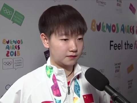 提起青奥会，就会想到漂亮的栗子头孙颖莎～