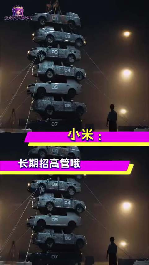 小米汽车和高管的抗压能力我都看出来了