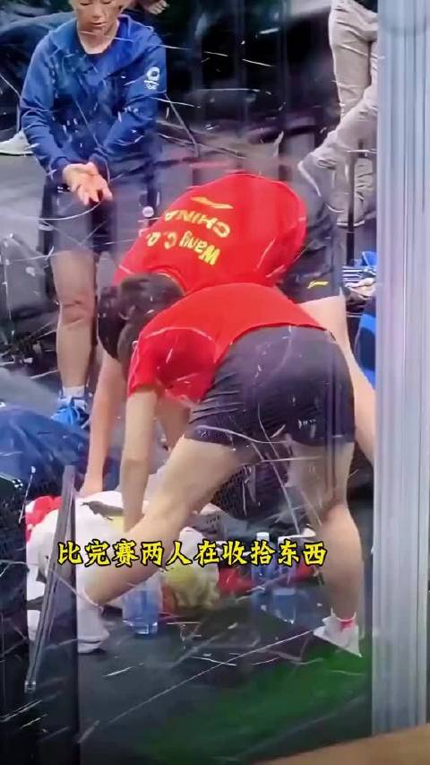 小红箱与小白包的故事！那句八年了，这么多事情都是我 王楚钦 孙颖莎 莎头