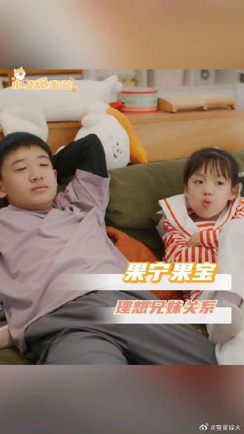 谁懂看果宁果宝相处真的心暖暖