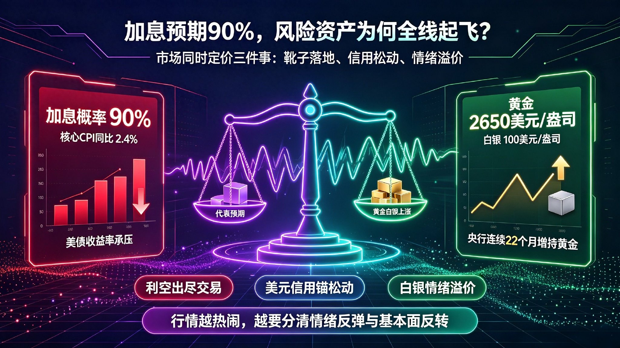 一边喊加息一边涨疯了：90%概率的利空，为什么成了A股的兴奋剂？